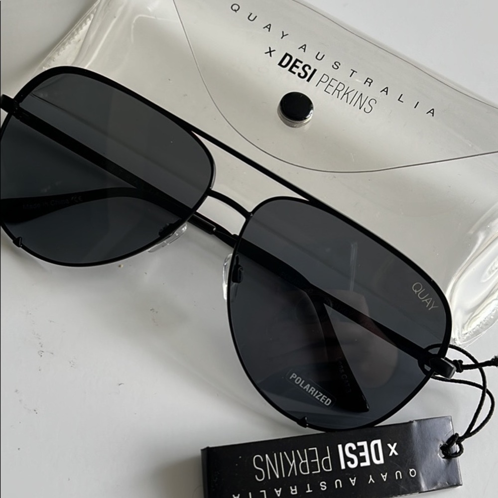 Quay High Key Black Sunglasses